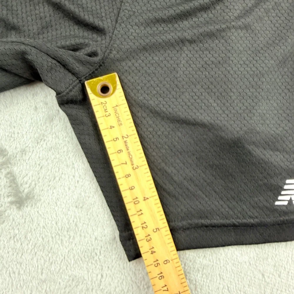 New Balance Kids Black Mesh Athletic Shorts Size 8